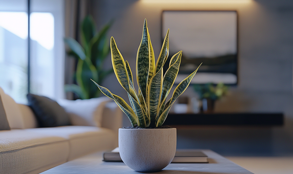 Schwiegermutterzunge (Sansevieria trifasciata 'Laurentii')
