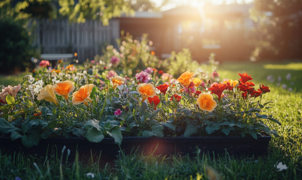 Sonnenliebende Blumen