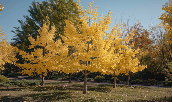 Sortenvielfalt des Ginkgo biloba