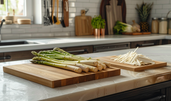 Spargel einfrieren: Geschält oder ungeschält?