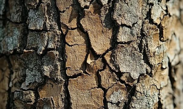 Struktur der Baumrinde