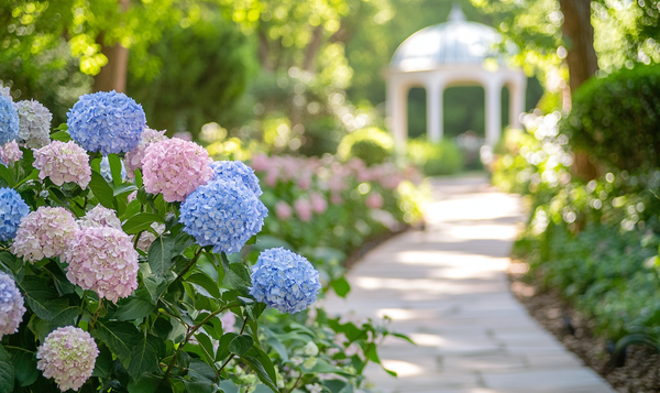 Symbolik der Hortensie: Dankbarkeit, Anmut und Schönheit