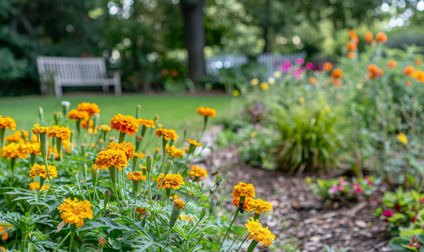 Tagetes im Garten: Nützliche Helfer und farbenfrohe Begleiter