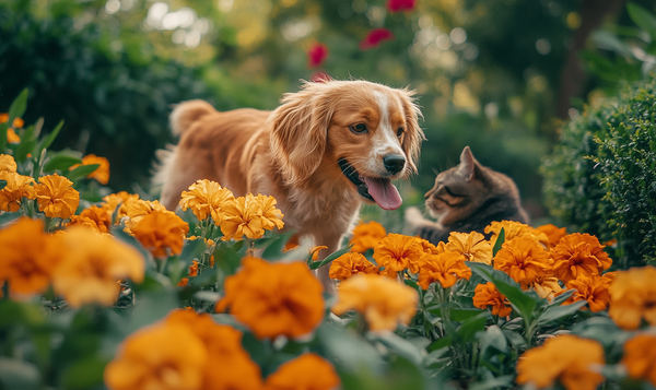 Tagetes und ihre Giftigkeit für Haustiere