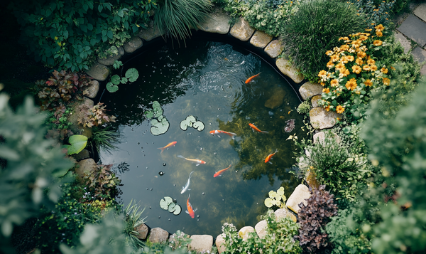 Teichgröße für Fische