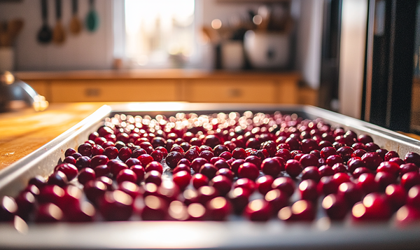 Tipps für das Trocknen von Cranberries