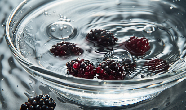 Tipps für das Waschen von Brombeeren