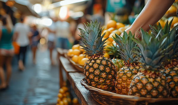 Tipps für den Kauf einer reifen Ananas