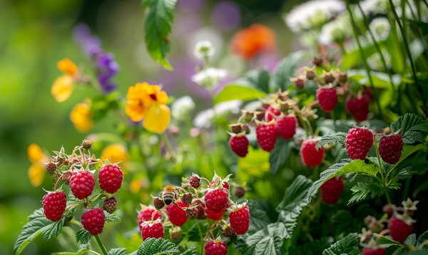 Tipps für die Unterpflanzung von Himbeeren