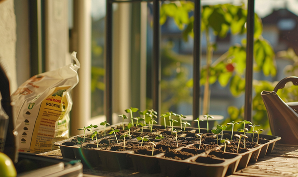 Tomaten auf dem Balkon säen und abhärten