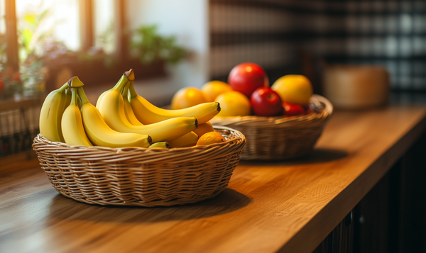 Trennen Sie Bananen von anderen Früchten