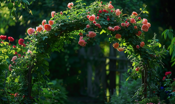 Unterscheidung: Kletterrosen und Ramblerrosen
