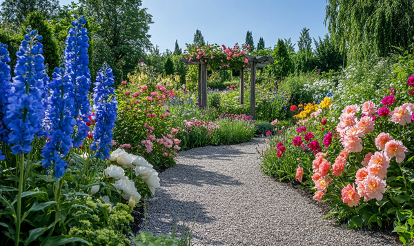 Unterschiedliche Arten von Stauden