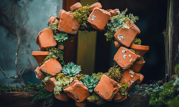Upcycling mit kaputten Tontöpfen