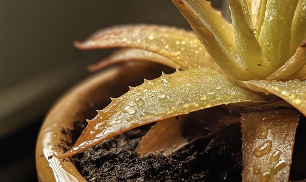 Ursache für matschige Aloe Vera Blätter