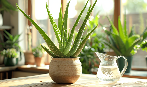 Ursachen für das Einrollen der Aloe-Vera-Blätter