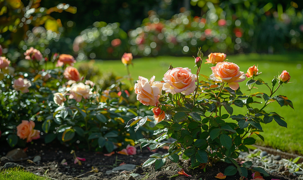 Ursachen für Überdüngung bei Rosen