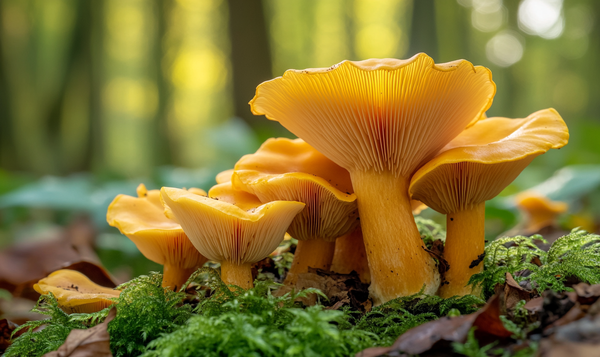 Verschiedene Pfifferlingsarten