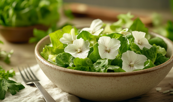 Verwendung von Eisbegonienblüten in der Küche