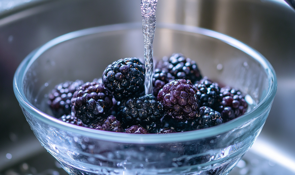 Vor dem Einfrieren: Brombeeren richtig vorbereiten