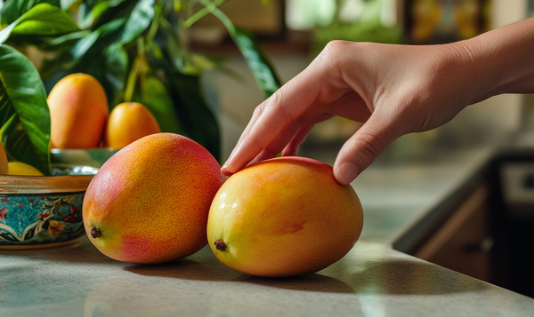 Vor dem Einfrieren: Reifegrad der Mango prüfen