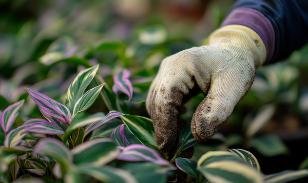 Vorsichtsmaßnahmen im Umgang mit der Tradescantia Zebrina