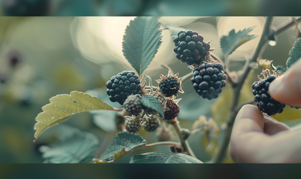 Wann sind Brombeeren reif?