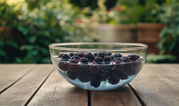 Warum Brombeeren in Wasser legen?