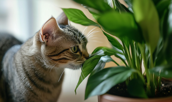 Warum fressen Katzen Zimmerpflanzen?