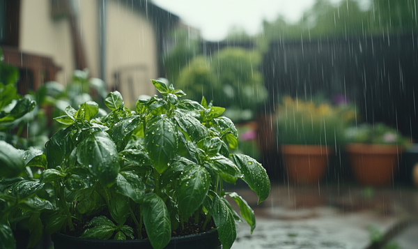 Warum ist Regen schädlich für Basilikum?