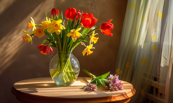 Warum Narzissen und Tulpen in einer Vase nicht immer harmonieren