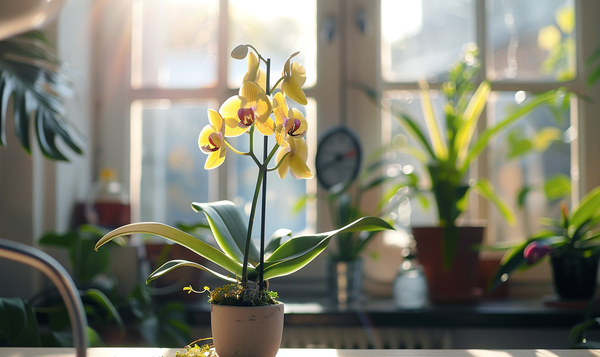 Was tun, wenn eine Orchidee Blätter verliert?