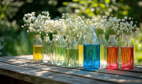 Welche Farben eignen sich zum Färben von Schleierkraut?