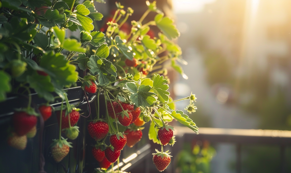 Welchen Standort bevorzugen Hängeerdbeeren?