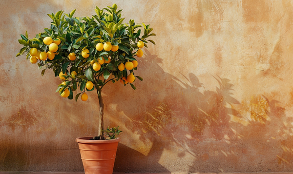 Welcher Standort ist ideal für den Zitronenbaum im Freien?