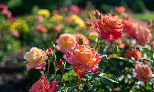 Weniger geeignete Nachbarn für Rosen