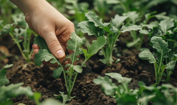 Wie erntet man Rucola richtig?