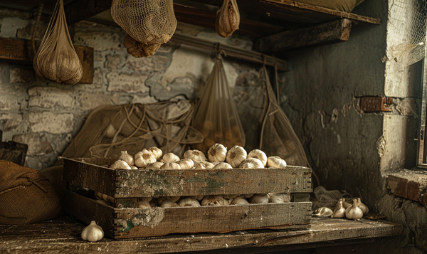 Wie lagert man Knoblauch richtig?