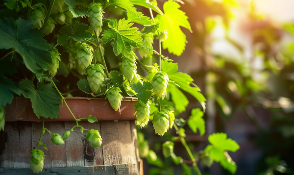 Wie pflege ich Hopfen im Kübel richtig?