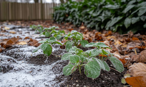 Winterhärte der Erdbeerminze