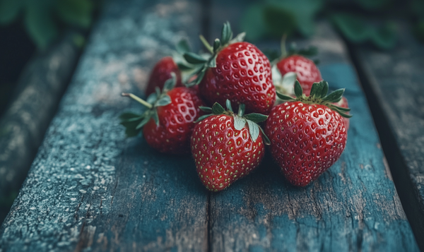 Woran erkennt man reife Erdbeeren?