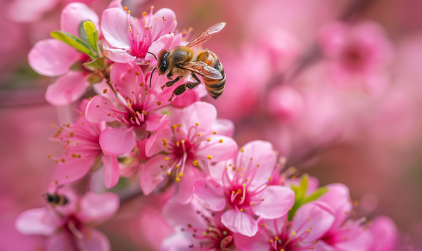 Zieräpfel als Bienen- und Vogelweide