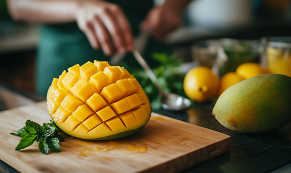 Zubereitung von Mangos