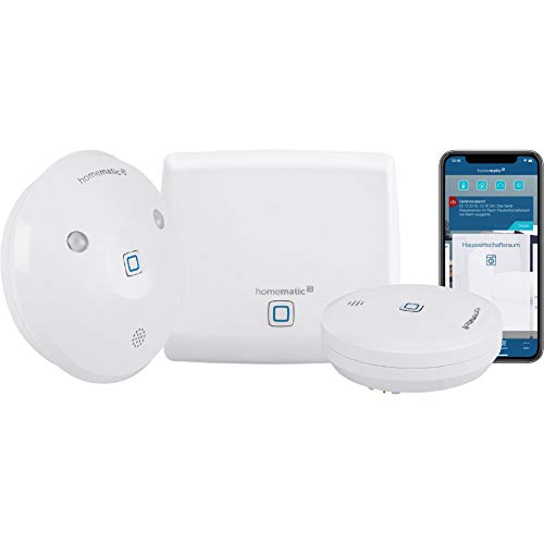 Homematic IP Smart Home Starter Set Wasseralarm - Intelligenter Alarm auch aufs Smartphone, 153405A0