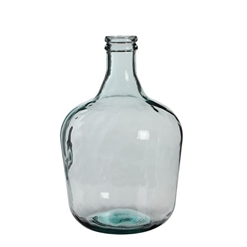 Mica decorations Diego Glasflasche/Vase, Glas, transparent, H. 42 cm D. 27 cm