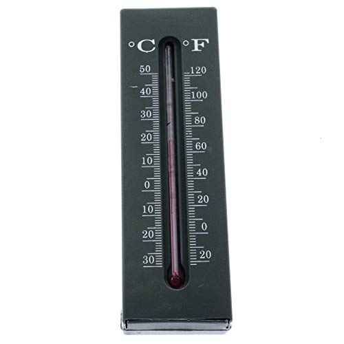 SIDCO Schlüsselversteck mit Thermometer Geheimfach Garten Versteck Außen Thermometer