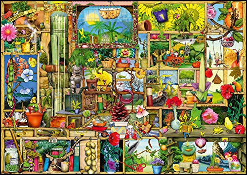 Ravensburger Puzzle 19482 - Grandioses Gartenregal - 1000 Teile Puzzle für Erwachsene und Kinder ab 14 Jahren
