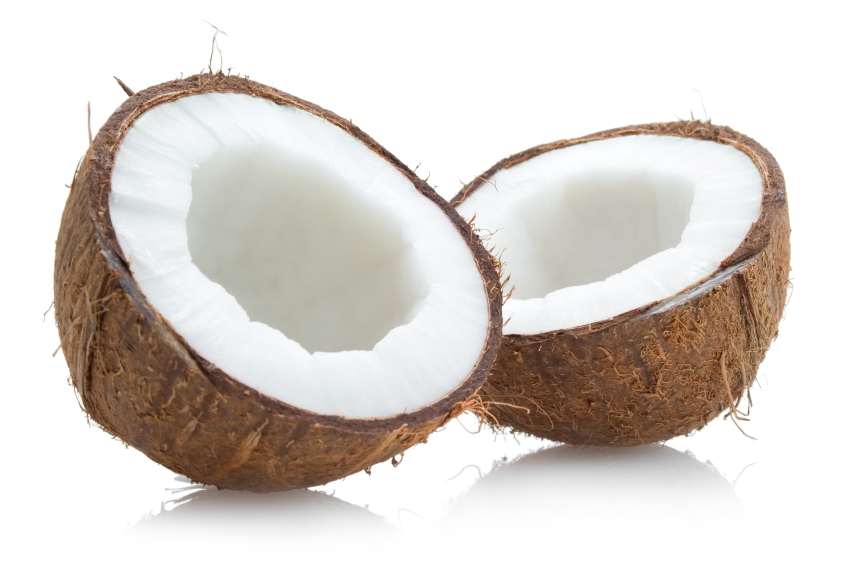 Kokosnuss eine Nuss