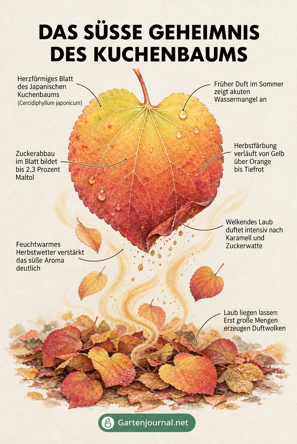 Infografik: Das süße Geheimnis des Kuchenbaums