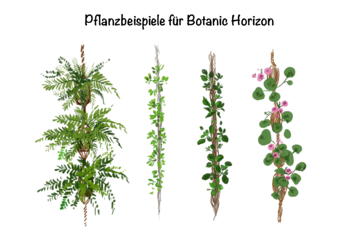 Hängende Gärten: Pflanzbeispiele für Botanic Horizon